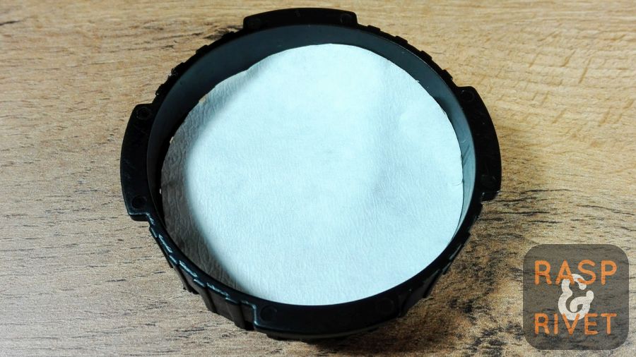 the diy paper filters fit the aeropress filter cap perfectly
