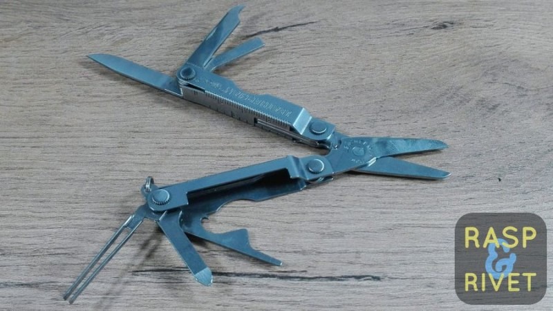 the leatherman micra, the blade of which i sharpened with the lansky