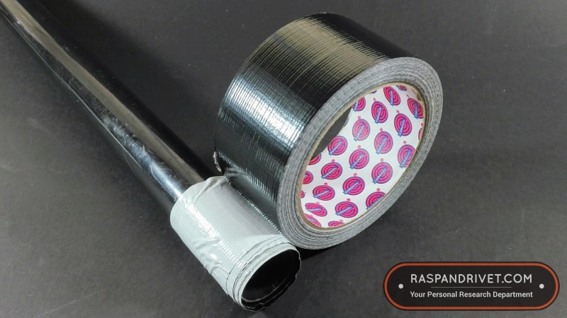 apply duct tape to the vacuum pipe in reverse