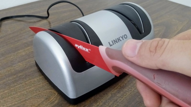 LINKYO Electric Automatic Knife Sharpener (2-Stage System) Kitchen Chef