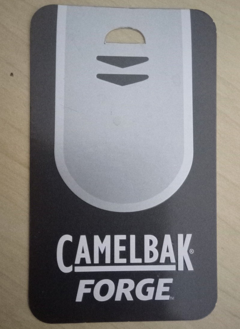 the nametag that came with the camelbak forge 16oz