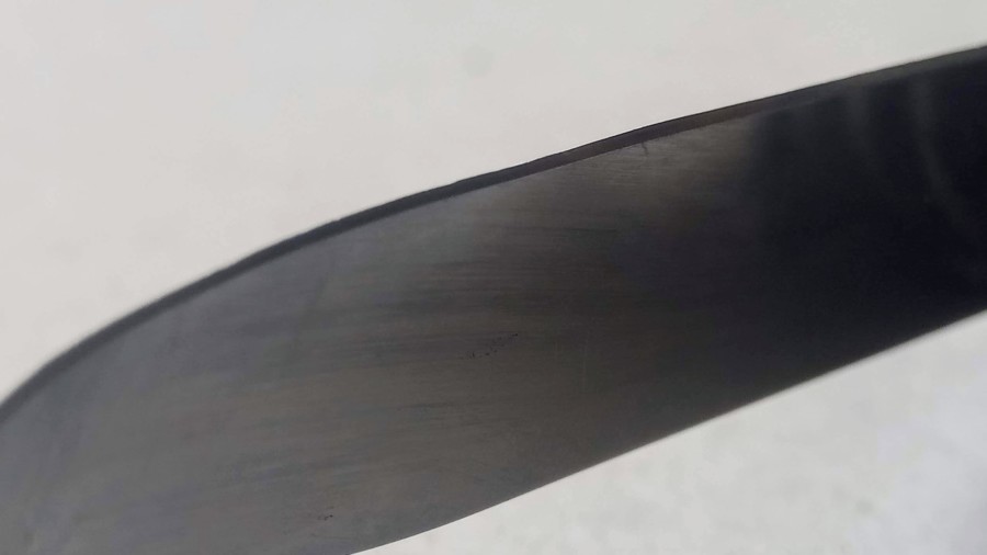 the other side of the small blade of the victorinox