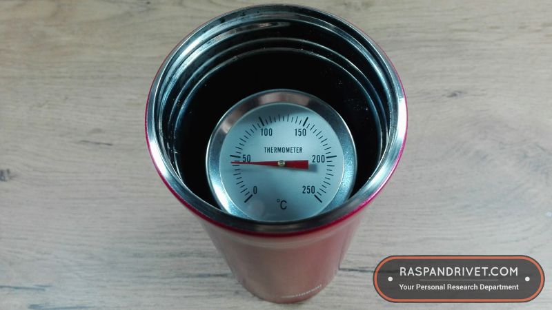After 150 minutes, the coffee had a temperature of 44 degrees Celsius. After 150 minutes, the coffee had a temperature of 44 degrees Celsius.