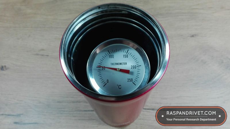 After 60 minutes, the coffee had a temperature of 53 degrees Celsius. After 60 minutes, the coffee had a temperature of 53 degrees Celsius.
