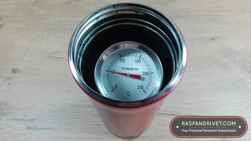 After 90 minutes, the coffee had a temperature of 49 degrees Celsius0 After 90 minutes, the coffee had a temperature of 49 degrees Celsius0